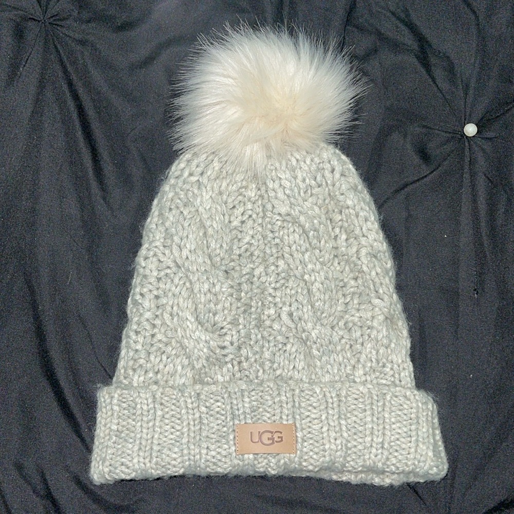 UGG grey beanie
